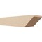 Ekena Millwork 6in. W x 4in. H x 20in. L Concord Woodgrain TimberThane Rafter Tail, Primed Tan RFTUR06X04X20CONRCPR - alternate 1